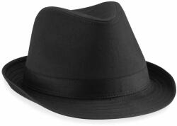 Beechfield Pălărie Fedora - Neagră / neagră | S/M (B630-1000038651)