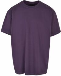 Build Your Brand Tricou pentru bărbați Heavy Oversize Tee - Închisă violet | M (BY102-1000343162)