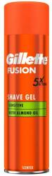 Gillette Gel de ras pentru piele sensibilă, cu ulei de migdale - Gillette Fusion Shave Gel Sensitive With Almond Oil 200 ml