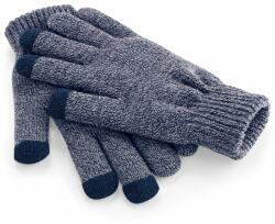 Beechfield Mănuși tricotate TouchScreen Smart - Albastru închis prespălat | S/M (B490-1000038557)