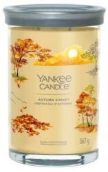 Yankee Candle Lumânare parfumată în pahar Autumn Sunset, 2 fitiluri - Yankee Candle Singnature 567 g
