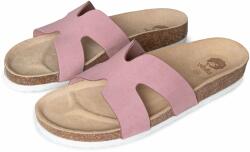 Vlnka Női anatómiai parafa papucs "Zora" - rózsaszín felnőtt cipő méret 38