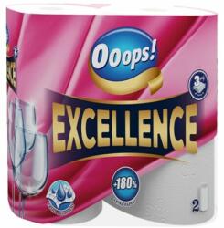 Ooops! Kéztörlő tekercses háztartási OOOPS! Excellence 3 rétegű 2 tekercses (KKC30021884) - fotoland