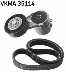 SKF Set curea transmisie cu caneluri SKF VKMA 35114 (VKMA 35114) - automobilus