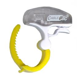 CableClic Kábelkapocs micro citromsárga CableClic (KR0160U)