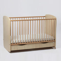 Bebe Design Patut bebe reglabil pe 3 nivele de inaltime clasic confort cu saltea inclusa - bekid - 813,75 RON