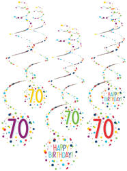 Amscan Serpentine decorative- Happy Birthday confetti 70