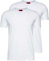 HUGO Tricou 'Round' alb, Mărimea XL
