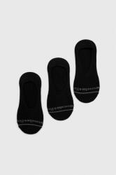 Abercrombie & Fitch zokni 3 db fekete, férfi - fekete L/XL