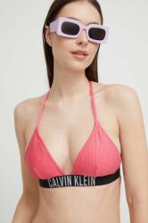 Calvin Klein bikini felső lila, enyhén merevített kosaras - lila S - answear - 13 990 Ft