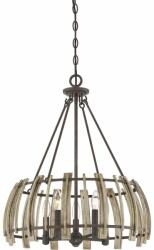 Elstead Lighting QZ-WOOD-HOLLOW-5P