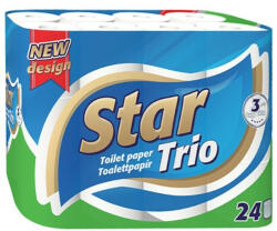 Star Trio Toalettpapír 3 rétegű 24 db