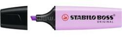 STABILO Szövegkiemelő 2-5mm, vágott hegyű, STABILO Boss original Pastel orgona (STABILO_70/155) (STABILO_70/155)