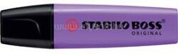 STABILO Szövegkiemelő 2-5mm, vágott hegyű, STABILO Boss original lila (STABILO_70/55) (STABILO_70/55)