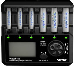 SkyRC Charger SkyRC NC2500 Pro AA/AAA (28842) - vexio