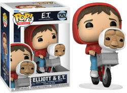 Funko POP! Movies: E. T. - Elliot with E. T. in Bike Basket figura #1252 (FU50768)