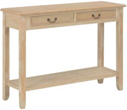 vidaXL Masă consolă, 110 x 35 x 80 cm, lemn (249904) - vidaxl