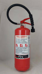  MAXFIRE EMME 6 literes ABF habbal oltó tűzoltó készülék 21A 183B 40F