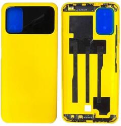 Xiaomi Poco M3 - Akkumulátor Fedőlap (Poco Yellow), Poco Yellow