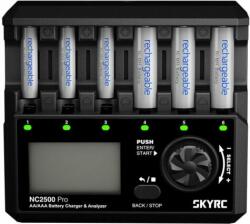 SkyRC NC2500 Pro 6x AA/AAA NiMH Akkumulátor töltő (SK-100185-01)