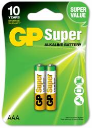 GP Batteries Baterii GP Super Alkaline AAA (LR03), blister 2pcs (GPPCA24AS012)