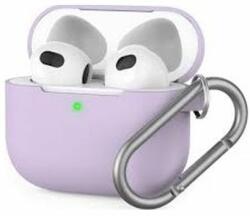 FixPremium - Szilikon Tok - AirPods 3, lila