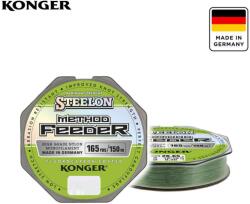 KONGER Fir monofilament KONGER Steelon Method Feeder FC green, 0.25mm, 8.5kg, 150m (257150025)