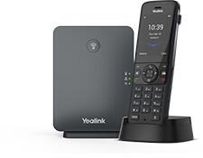 Yealink W78P IP telefon Fekete TFT (1302026) (1302026)