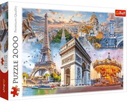 Trefl 2000 db-os puzzle - Hétvége Párizsban (27125) (27125)