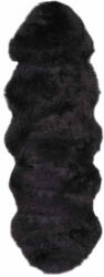 vidaXL sötétszürke báránybőr szőnyeg 60 x 180 cm 283883