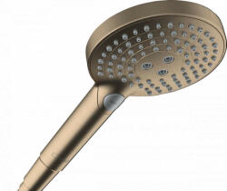 Hansgrohe Raindance Select S 120 3jet kézizuhany, szálcsiszolt bronz 26014140 (26014140) - szaniteronline