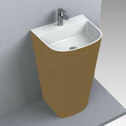LunArt Gomez álló mosdó, fényes RAL 1036 - Pearl Gold 5999123003478 (5999123003478) - szaniteronline