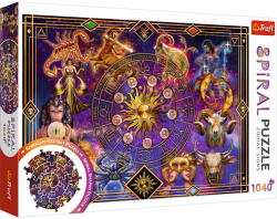 Trefl PUZZLE TREFL SPIRAL 1040 PIESE SEMNE ZODIACALE SuperHeroes ToysZone Puzzle