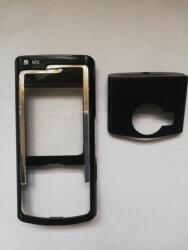Nokia N72 Előlap+kameratakaró, Előlap, fekete