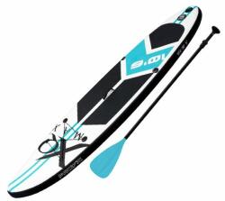 XQmax SUP felfújható állószörf kék színben, 320x76x15cm, XQMAX