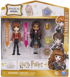 Spin Master HARRY POTTER WIZARDING WORLD MAGICAL MINIS SET 2 FIGURINE RON SI PARVATI SuperHeroes ToysZone