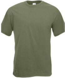 Fruit of the Loom F03 rövid ujjú környakas póló, SUPER PREMIUM T, Classic Olive - 3XL (F034111)