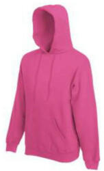 Fruit of the Loom F44 kapucnis pulóver, HOODED SWEAT, Fuchsia - 2XL (F442810)