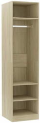 vidaXL tölgy színű szerelt fa ruhásszekrény 50 x 50 x 200 cm 800237