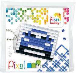 Pixelhobby Pixel kulcstartókészítő szett 1 kulcstartó alaplappal, 3 színnel, autó (PXL-23073) - officetrade