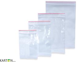 Szidibox Karton Simítózáras PE tasak, visszazárható tasak 120x170+0, 05mm 100db/cs (SZID-00266)