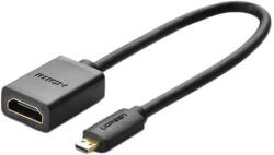 UGREEN Adaptor HDMI - micro HDMI 19 pini 20 cm, UGREEN 20134 , Negru (20134-UGREEN)