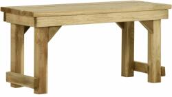 vidaXL Bancă de grădină, 90 cm, lemn de pin tratat (318410) - comfy
