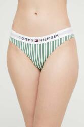 Tommy Hilfiger bikini alsó zöld - zöld XS - answear - 17 990 Ft