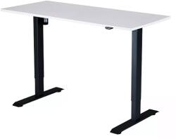 Liftor Up, 138x65x2, 5cm, Fehér/Fekete, állítható magasságú asztal