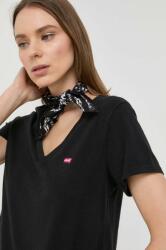 Levi's pamut póló 2 db fekete - fekete XS