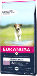 EUKANUBA Puppy & Junior Grain Free Small&Medium Ocean Fisch 2x12 kg
