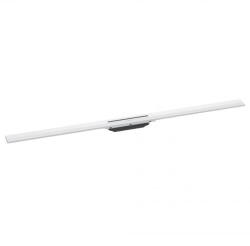 Hansgrohe RainDrain Flex vágható zuhanylefolyó 120 cm, matt fehér 56047700 (56047700)
