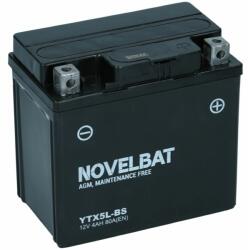 Novelbat 4Ah 80A right+ YTX5L-BS