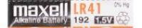 Maxell (Maxell LR41) 1, 5 V Gombelem 1db LR41 1 db